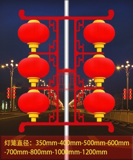 北京三連串燈籠