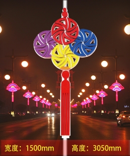 北京風火輪造型燈